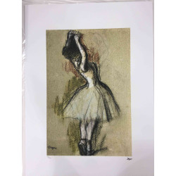 Edgar Degas litho offset 50x70 cm