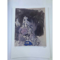 Picasso Litografia off set 50x70 cm edizione  Museo