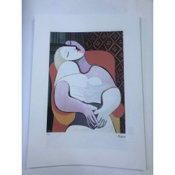 Picasso Litografía offset 50x70 cm Edición Museo