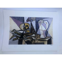 Picasso-Lithographie, Off-Set, 50 x 70 cm, Museumsausgabe