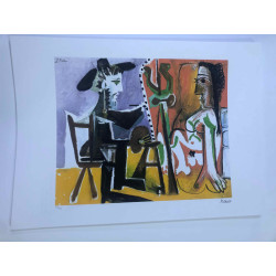 Picasso Litografía offset 50x70 cm Edición Museo