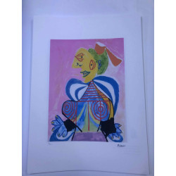 Picasso Litografía offset 50x70 cm Edición Museo