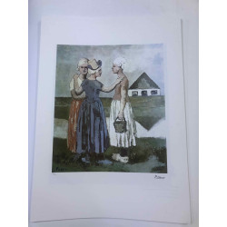 Picasso Litografia off set 50x70 cm edizione  Museo