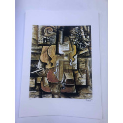 Litografia de Picasso off set 50x70 cm Edição Museu
