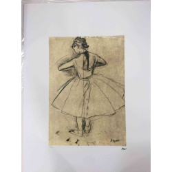 Edgar Degas litho offset 50x70 cm