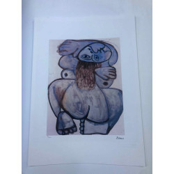 Picasso Litografia off set 50x70 cm edizione  Museo