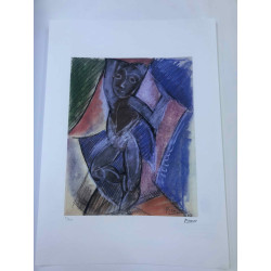 Picasso Litografía offset 50x70 cm Edición Museo