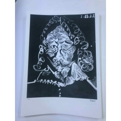 Picasso Litografía offset 50x70 cm Edición Museo