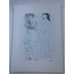 Picasso Litografia offset 50x70 cm Edició Museu
