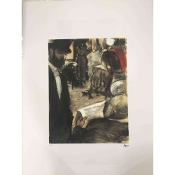 Edgar Degas litho offset 50x70 cm