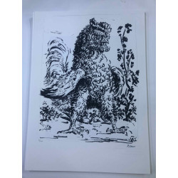 Picasso Lithographie hors set 50x70 cm Edition Musée