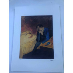 Litografia de Picasso off set 50x70 cm Edição Museu