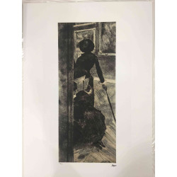 Edgar Degas lithograph off set 50x70 cm