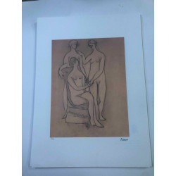 Litografía Picasso off set 50x70 cm Edición museo