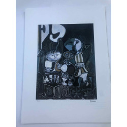 Picasso Litografía offset 50x70 cm Edición Museo