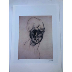 Litografia de Picasso off set 50x70 cm Edição Museu