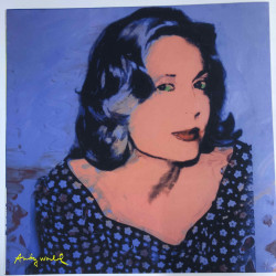 Litografía Andy Warhol off set 60x60 cm