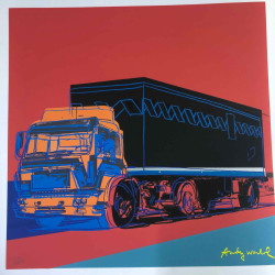 Andy Warhol 60x60 cm-ko litografia-sorta