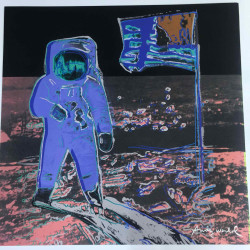 Litografía Andy Warhol off set 60x60 cm
