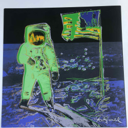 Litografía Andy Warhol off set 60x60 cm