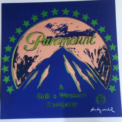 Litografia de Andy Warhol off set 60x60 cm
