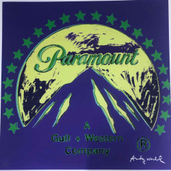 Litografía Andy Warhol off set 60x60 cm