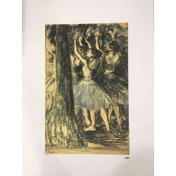 Edgar Degas lithograph off set 50x70 cm