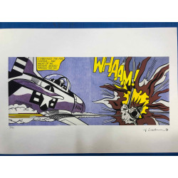 Roy Lichtenstein Off set lithograph cm 50x35 certified