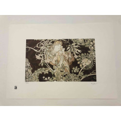 Set de litografía Alphonse Mucha 50x70 cm