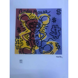 Keith Haring Lithographie Offset 50x70 cm zertifiziert