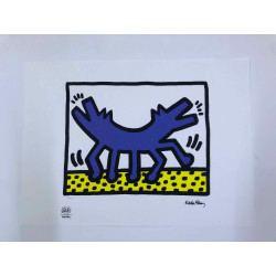Keith Haring Litografia off set cm 50x70  certificata