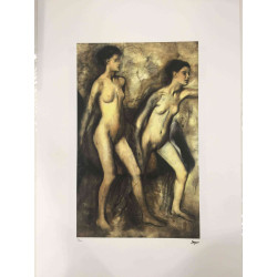 Edgar Degas litho offset 50x70 cm