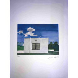 David Hockney  Litografia off set cm 50x70 certificata