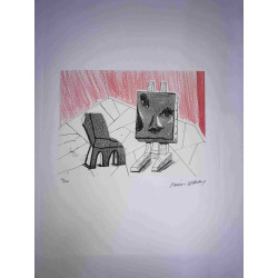 David Hockney  Litografia off set cm 50x70 certificata