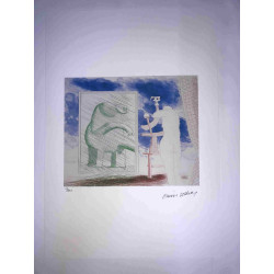 David Hockney  Litografia off set cm 50x70 certificata