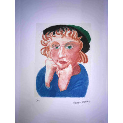 David Hockney  Litografia off set cm 50x70 certificata