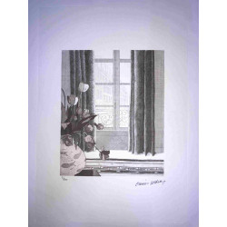 David Hockney  Litografia off set cm 50x70 certificata