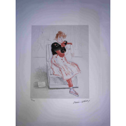 David Hockney  Litografia off set cm 50x70 certificata