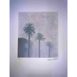 David Hockney  Litografia off set cm 50x70 certificata