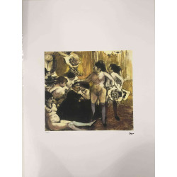 Edgar Degas litho offset 50x70 cm