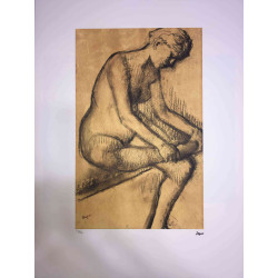 Edgar Degas lithograph off set 50x70 cm