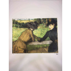Edgar Degas lithograph off set 50x70 cm