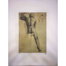Edgar Degas lithograph off set 50x70 cm