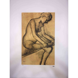 Edgar Degas litho offset 50x70 cm