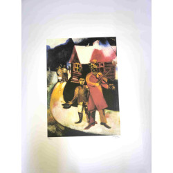 Litografía de Marc Chagall, tamaño 50x70 cm