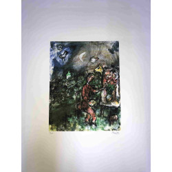 Marc Chagall litho op setformaat 50x70 cm