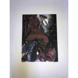 Marc Chagall litho op setformaat 50x70 cm