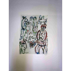 Marc Chagall litho op setformaat 50x70 cm