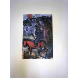 Marc Chagall litho op setformaat 50x70 cm