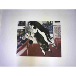 Litografía de Marc Chagall, tamaño 50x70 cm